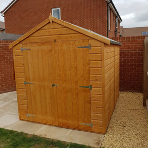 Shire Warwick Shed Double Door 8x6 Garden Life Stores