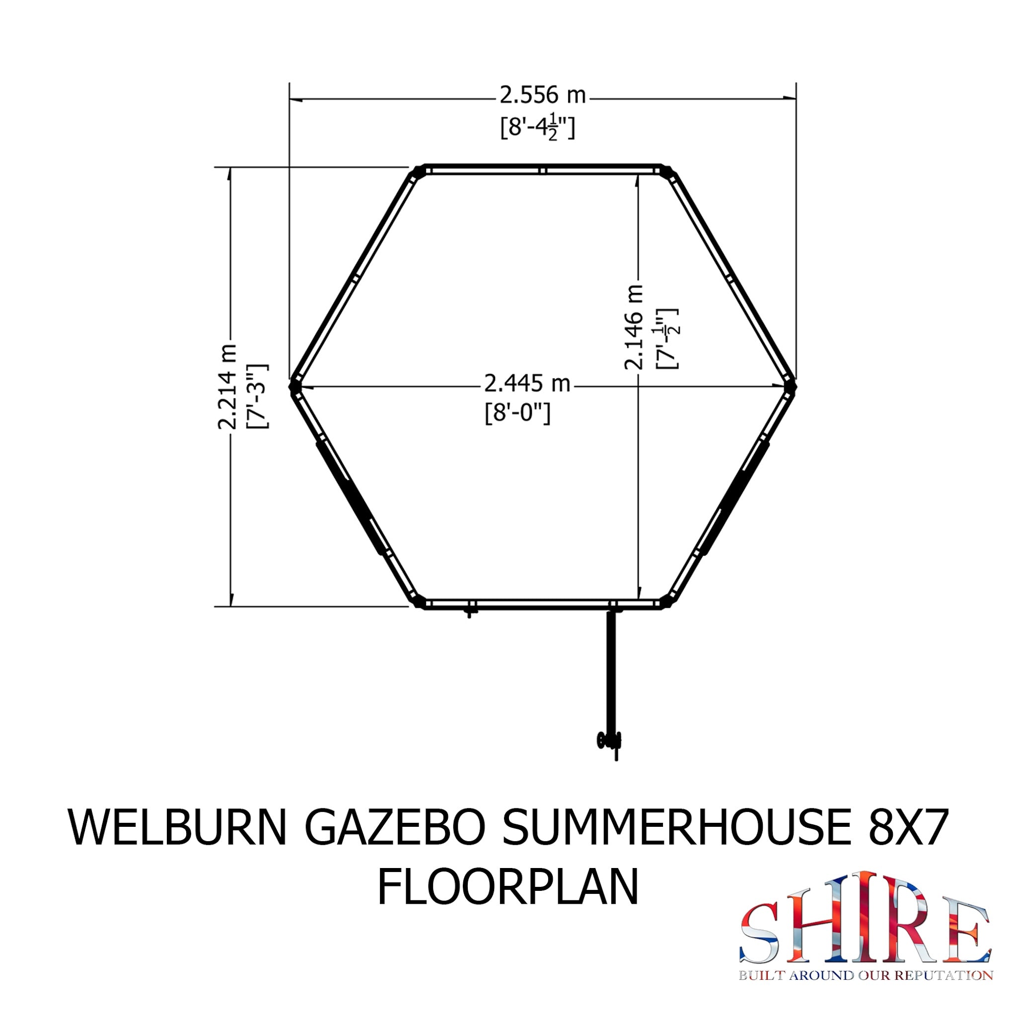 Shire Welburn 8x7 Summerhouse | Garden Life Stores