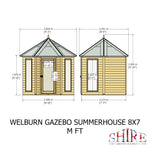 Shire Welburn 8x7 Summerhouse | Garden Life Stores