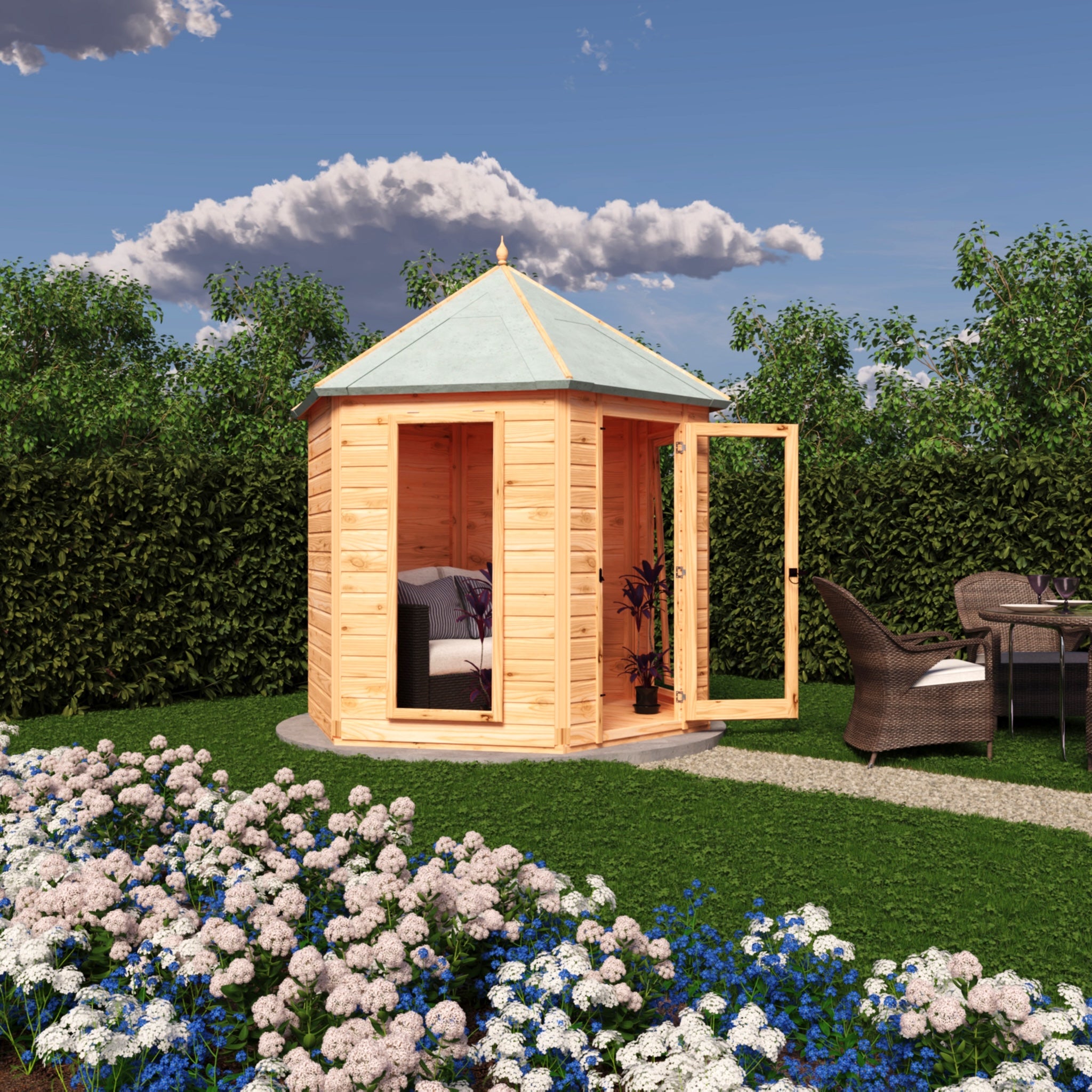 Shire Welburn 8x7 Summerhouse | Garden Life Stores