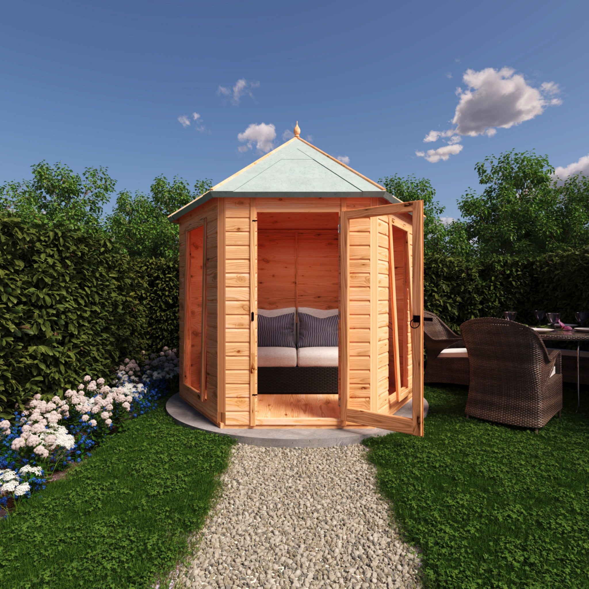 Shire Welburn 8x7 Summerhouse | Garden Life Stores