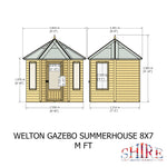 Shire Welton 8x7 Summerhouse | Garden Life Stores