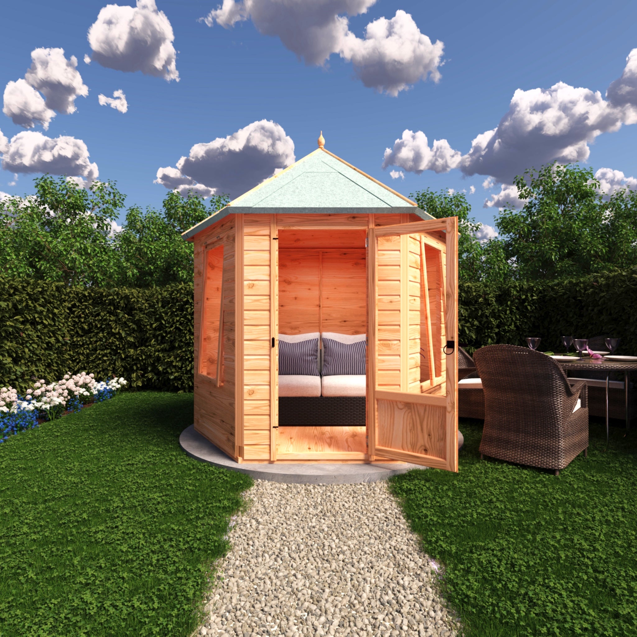 Shire Welton 8x7 Summerhouse | Garden Life Stores