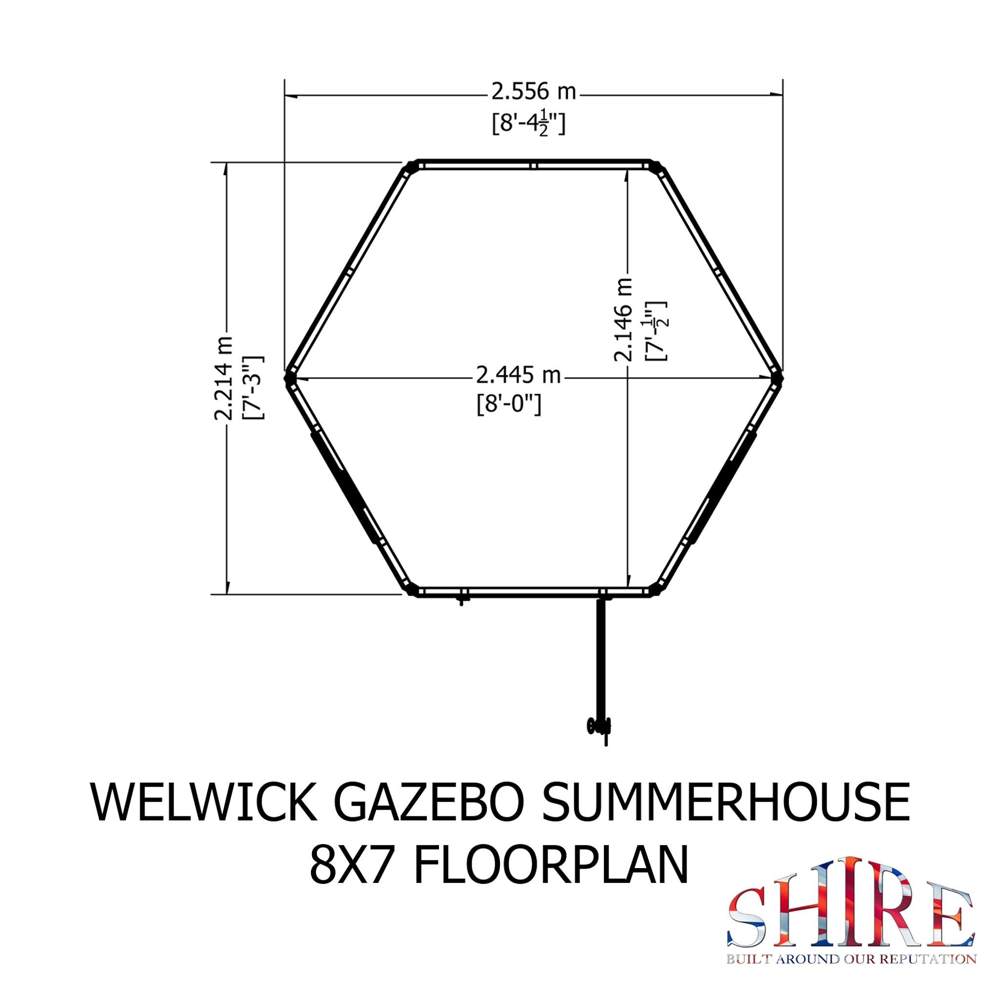 Shire Welwick 8x7 Summerhouse | Garden Life Stores