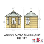 Shire Welwick 8x7 Summerhouse | Garden Life Stores