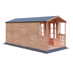 Shire Westminster with Verandah Summerhouse 13x7