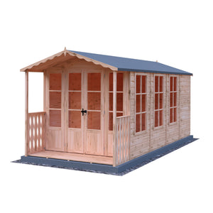 Shire Westminster with Verandah Summerhouse 13x7