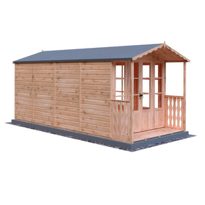 Shire Westminster with Verandah Summerhouse 13x7