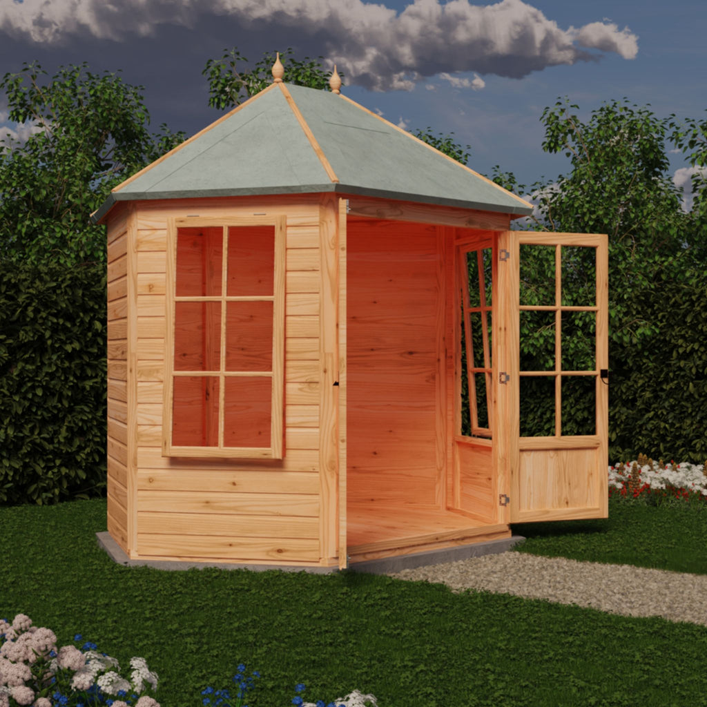 Shire Windermere 8x6 Summerhouse – Elegant & Spacious Garden Retreat | Garden Life Stores