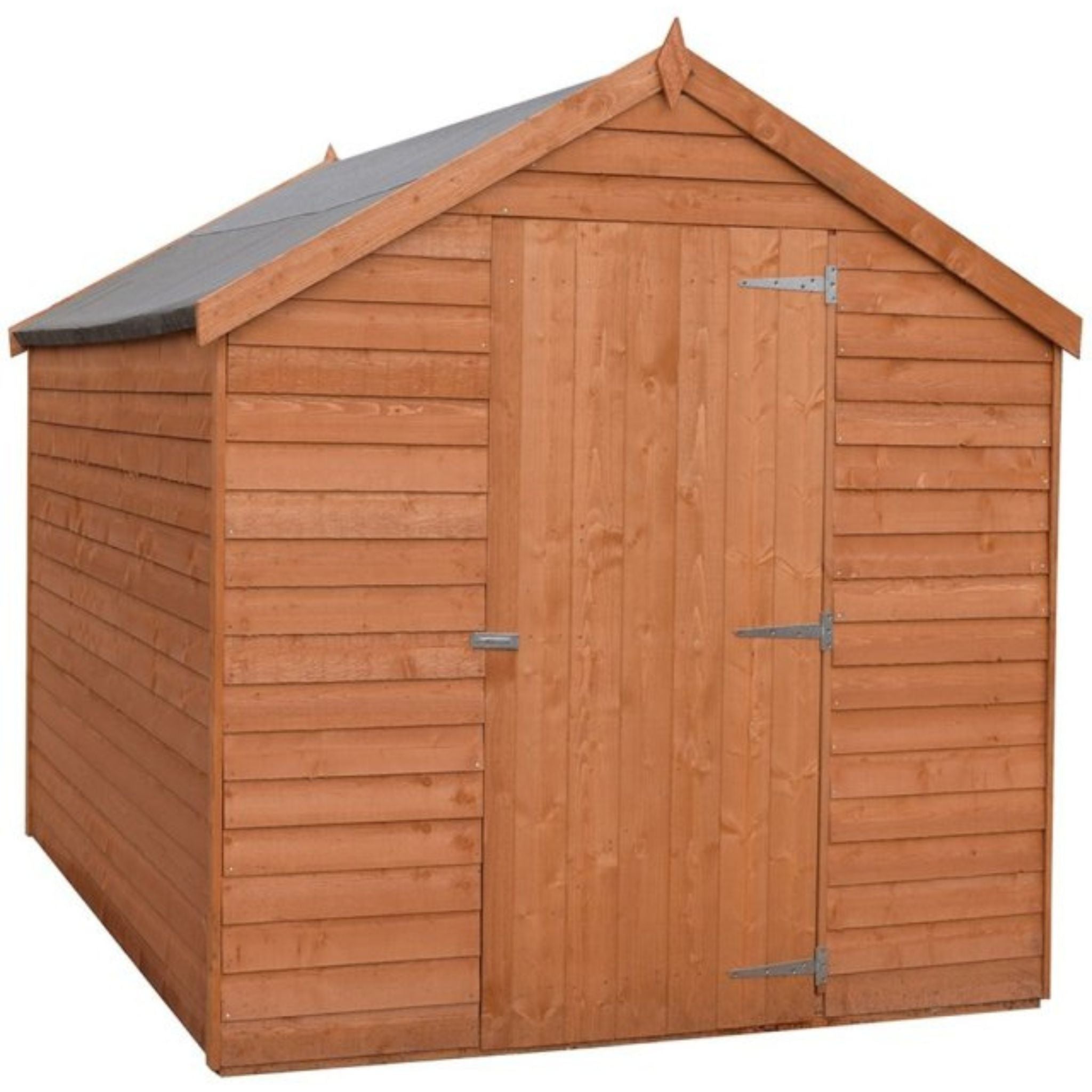 Shire Wooden Pressure Treated Super Value Overlap Single Door 7x5 Garden Life Stores