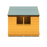 Shire Overlap Dipped Apex Wooden Garden Shed with window 7x5 - Garden Life Stores. 