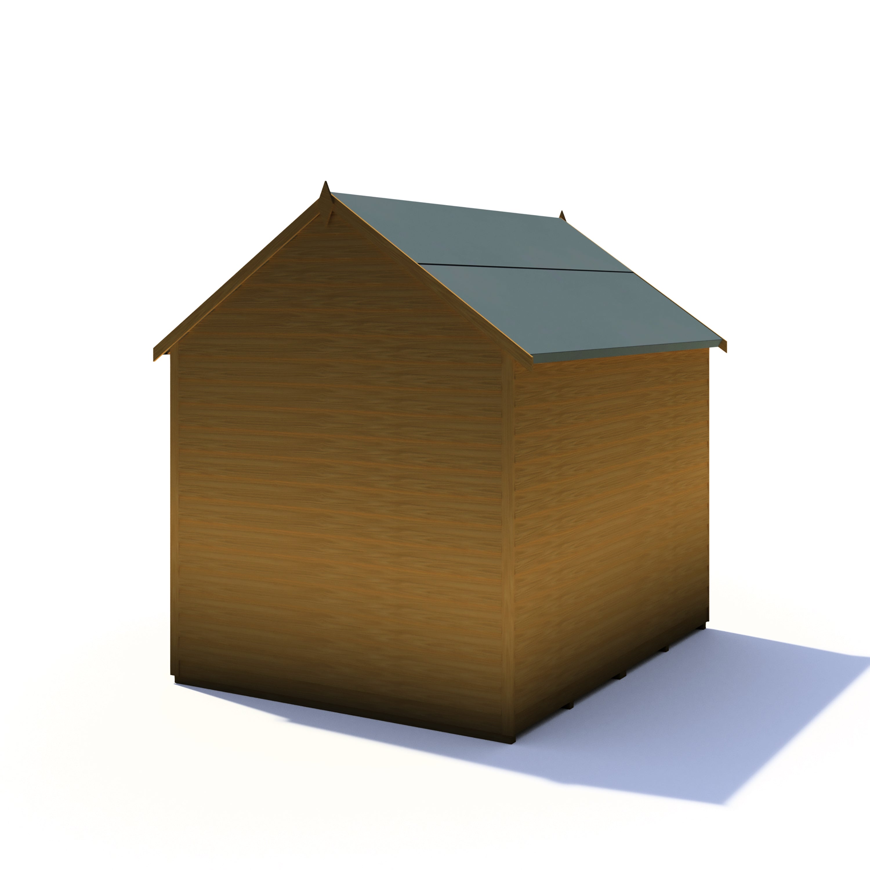 Shire Overlap Dipped Apex Wooden Garden Shed with window 7x5 - Garden Life Stores. 