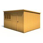 Shire Ranger Double Door Pent Shed 12x10