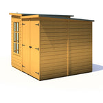 Shire Hampton Summerhouse with Side Shed - 7x11