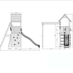 Shire Adventure Peaks Fortress 2 Climbing Frame