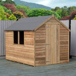 Shire Value 8 x 6 Single Door Overlap Pressure Treated Garden Shed Garden Life Stores