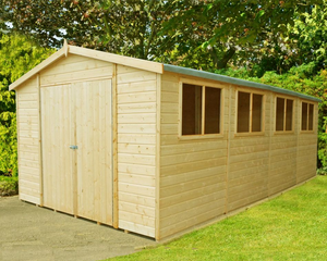 Shire Premium Shed Range Workspace Double Door 10x20