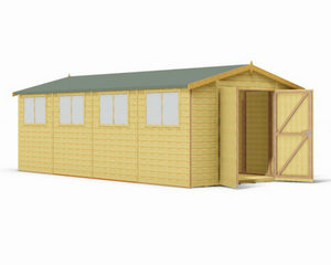 Shire Premium Shed Range Workspace Double Door 10x20