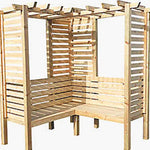 Shire Wooden Pressure Treated Clematis Arbour - Garden Life Stores. 