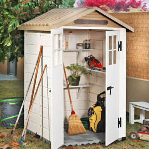 Shire Tuscany Evo Range PVC Garden Buildings Double Door Evo 120 - Garden Life Stores. 