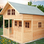 Shire Wooden Little Playhouses Lodge - Garden Life Stores. 