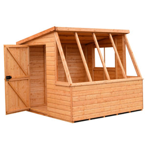 Shire Potting Shed Iceni Style A 8 x 6 - Garden Life Stores. 