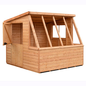 Shire Potting Shed Iceni Style A 8 x 6 - Garden Life Stores. 