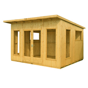 Shire Miami Wooden Summerhouses 12 x 10 - Garden Life Stores. 