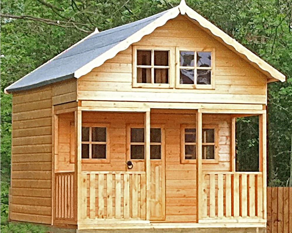 Shire Wooden Little Playhouses Lodge - Garden Life Stores. 