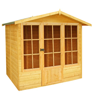 Shire Chatsworth Wooden Garden  Summerhouses 7 x 7 - Garden Life Stores. 