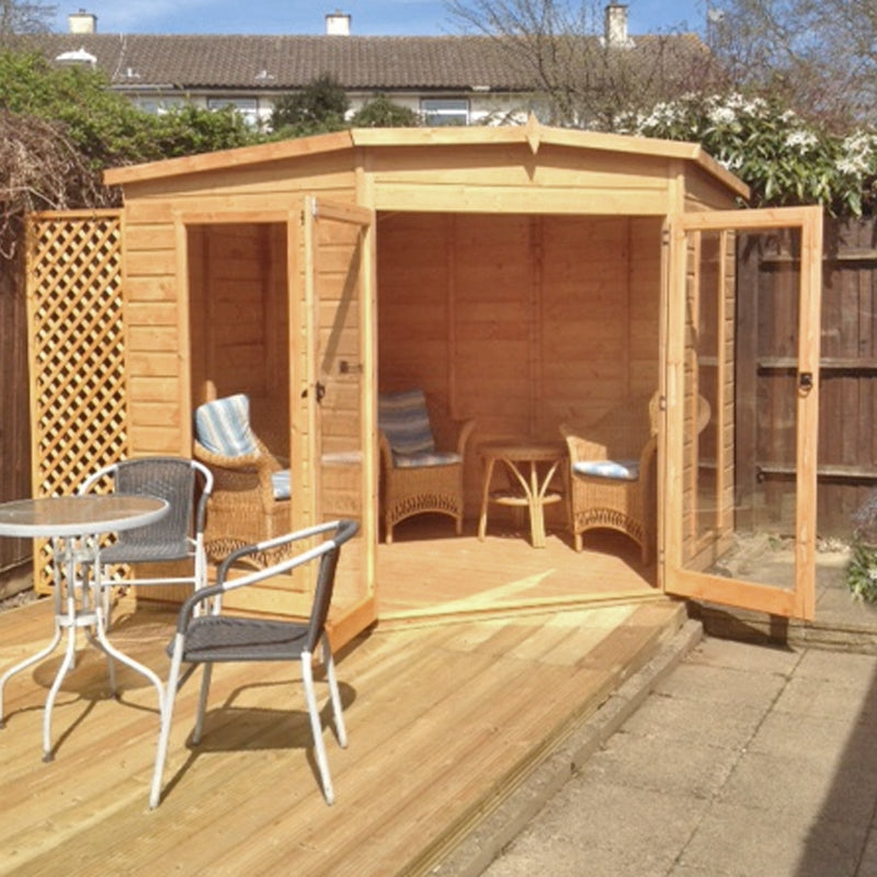 Shire Barclay Wooden Garden Summerhouses 10x10