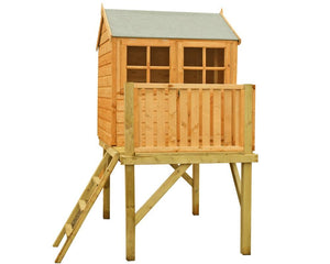 Shire Wooden Little Playhouses Bunny + Platfom 6x4 - Garden Life Stores. 