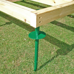 Shire Pressure Treated Timber Bases 44X69 & Height Adjustable Ground - Garden Life Stores. 