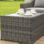 Rowlinsons Bunbury Corner Set Grey Weave
