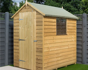 Rowlinsons 6x4 Overlap Shed
