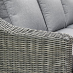 Rowlinsons Bunbury Corner Set Grey Weave