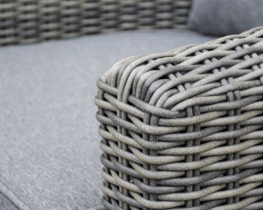 Rowlinsons Bunbury Sofa Set Grey Weave