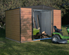 Rowlinsons 10x6 Woodvale Metal Apex Shed
