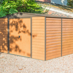 Rowlinsons 10x8 Woodvale Metal Apex Shed