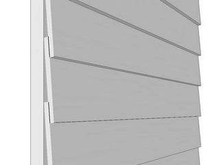 Shire Overlap Dipped Wooden Double Door with Optional Windows 10 x 8 - Garden Life Stores. 