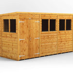 Power Pent Garden Shed 14 x 6 - Garden Life Stores. 