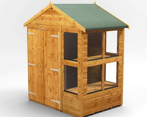 Power Apex Potting Shed 4 x 6 - Garden Life Stores. 