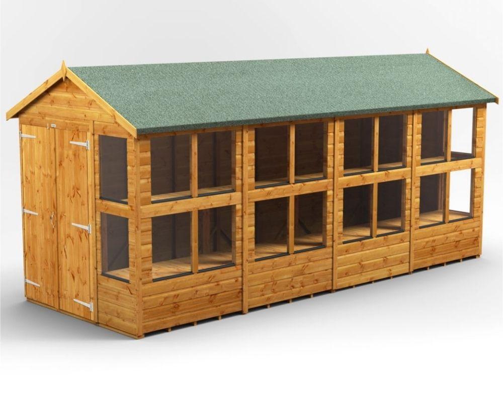 Power Apex Potting Shed 16 x 6 - Garden Life Stores. 
