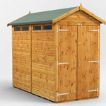 Power Security Apex Garden Shed 8 x 4