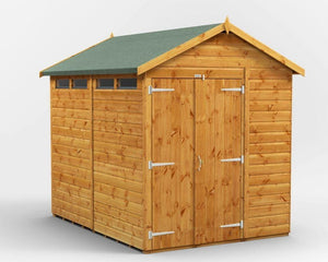 Power Security Apex Garden Shed 12 x 6