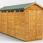 Power Security Apex Garden Shed 14 x 4