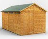 Power Security Apex Garden Shed 14 x 8