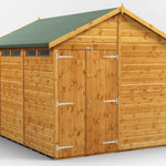 Power Security Apex Garden Shed 10 x 8