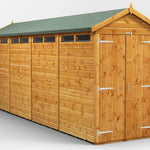 Power Security Apex Garden Shed 16 x 4