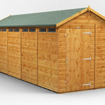 Power Security Apex Garden Shed 18 x 6